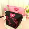 thumbnail image 2 of Sac de Maquillage Sanrio Anime kawaii HelloKitty Dessin Animé Y2K Sac de Rangement pour Filles Dessin Animé kawaii Grande Capacité Sac à Main Imperméable en PU Cadeau tzw, 2 of 7