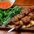 thumbnail image 3 of 1 Juego / 110 Piezas Brochetas De Barbacoa De Acero Inoxidable Brochetas Para Asar A La Parrilla Brochetas De Barbacoa Reutilizables Brochetas Redondas De Acero Inoxidable Cepillo De Aceite. Afortunado Sencillez, 3 of 5