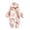 Pink, variant on Lenpel Newborn Baby Onesies Fall Winter Plaid Fleece Long Sleeve Rompers Full Zip Hooded Thermal Bodysuits(Red,12-18Months)