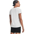 thumbnail image 2 of Under Armour Womens Live Sportstyle Graphic Short Sleeve Crew Neck T-shirt White 103/Cerise Large, 2 of 4