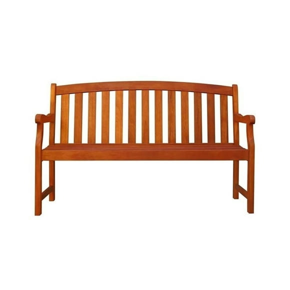 Pemberly Row Outdoor Wood Bench