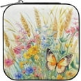 thumbnail image 2 of GZHJMY Butterfly Flower Jewelry Box for Teens Girls Women Birthday Christmas Gift, Portable PU Leather Jewelry Storage Box Mini Travel Jewelry Case for Necklace Bracelet Earrings Rings, 2 of 7