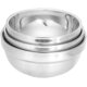 thumbnail image 4 of Stainless Steel Mixing Bowls Set of 3 Premium Mixing Beating Bowls Thick Insulation Children Rice Bowl Space Saving Storage Dishwasher Safe, 4 of 5
