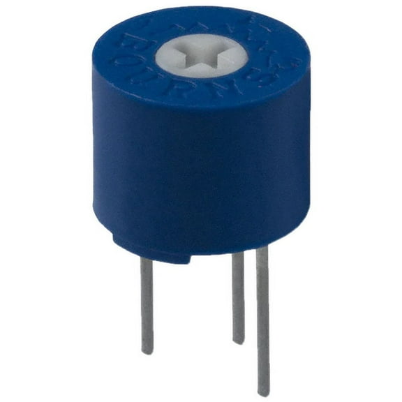 3339P-1-202LF Resistor Cermet Trimmer 2K Ohm 10% 1/2W 4(Elec)Turn (7.62 X 6.35mm) Pin Thru-Hole