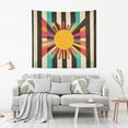 thumbnail image 2 of Yayeee Tapestry Wall Hanging for Bedroom 60" x 51" Living Room Home Wall Art Decor, Geometric Sun, 2 of 7