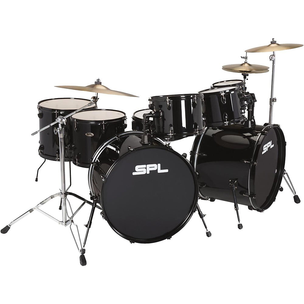Sound Percussion Labs UNITY 8Piece Double Bass Drum Shell Pack Black