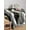 Sage Green, variant on Red Stripe Table Cloth, Grey White Ombre Geometric Modern Abstract Waterproof Tablecloth for Square Tables, Reusable Washable Fabric Table Cover for Restaurant Kitchen Dining Tables 60"x60"