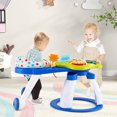 thumbnail image 4 of Costway 3 in 1 Baby Stationary Activity Center Walk-Around Kids Play Table Set Blue, 4 of 10