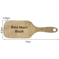 thumbnail image 6 of YEAUEME Bald Man Joke Comb Portable Small Wood Fake Hair Brush Toy Bald Men Grooming Tool Family Friends Adults Gag Gift, 6 of 7