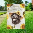 thumbnail image 3 of Happy Women's Day Labrador Retriever Sunflower Vintage Proud Mom Garden Flag 12x18in Double Sided Lab Dog Lover Gifts Outdoor Decor - 02030, 3 of 5