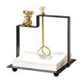 thumbnail image 1 of Wojeull Elegant Square Tissue Holder Metal Napkin Dispenser For Home Restaurant & Hotel Stylish Tissue Rack Decorative Paper Towel Stand For Modern, 1 of 3