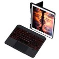 thumbnail image 1 of Detachable Bluetooth V5.0 Backlit Keyboard with Touchpad & Pen Slot, TPU Protective Case Supporting Horizontal/Vertical Modes for iPad Air 4 10.9" and iPad Pro 11" (2018/2020/2021) - 450mAh Battery,, 1 of 6