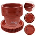 thumbnail image 2 of 10pcs Round Flower Planting Pot Nursery Planter Pot Household Flower Pots Plant Pots, 2 of 4