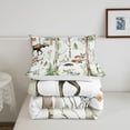 thumbnail image 4 of Erosebridal Woodland Wildlife Comforter Sets Twin Size, Animal Theme Down Comforter, 2-Piece, 4 of 6