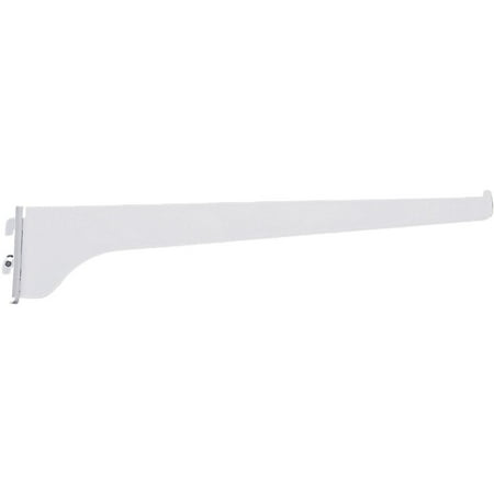 

2PACK Knape & Vogt 180 Series 8 In. Titanium Steel Regular-Duty Single-Slot Shelf Bracket