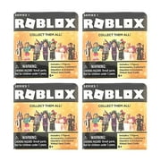Roblox Series 1 Gold Celebrity 4-Pack Blind Figures Collection Jazwares