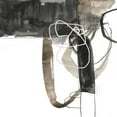 thumbnail image 3 of Goldberger, Jennifer 20x20 Black Modern Framed Museum Art Print Titled - Interlocked I, 3 of 5