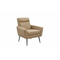thumbnail image 4 of Modern Accent Chair,Linen Fabric Upholstered Arm Chair with Padded Back & Seat Cushions,Single Sofa Chair with Metal Legs,Side Chair Reading Chair for Bedroom Living Room Office, 4 of 7