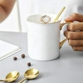 thumbnail image 4 of 20 Cucharas de Café Expreso de Acero Inoxidable para Café, Azúcar, Postre, Pastel, Helado, Sopa, Antipasto (Dorado), 4 of 5