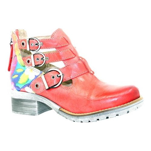 Women's Dromedaris Kelsy Flower Buckle Boot Women's Dromedaris Kelsy Flower Buckle Boot