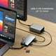 thumbnail image 4 of Adaptador Multipuertos SATECHI Gris Espacial 9-en-1 USB-C Portátil para MacBook, iPad, Mac Mini e iM, 4 of 6