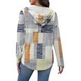 thumbnail image 5 of Womens Tops V Neck Button Sweatshirt for Women Pullover Long SLeeve Shirts Fall Outfits 2026 Loose Fit S-2XL, 5 of 5