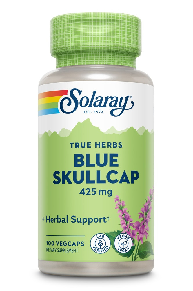 Solaray Blue Skullcap 425 mg 100 VegCaps