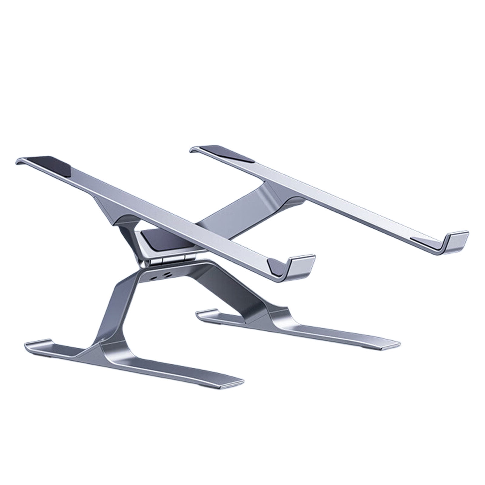 Aluminum Notebook Stand Angles Adjustment Lightweight Foldable For Optimaled Airflows Cooling Notebook Holder