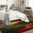 thumbnail image 4 of Volcano Area Rug - 4x5 Rug - Volcano Rug - Lava Mountain Area Rug - Hot Lava Rugs - Volcanic Carpet S-&287, 4 of 7