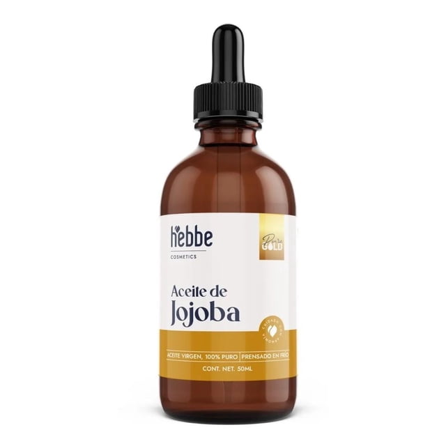 Aceite de Jojoba Hebbe Cosmetics 100% Puro 50mL Hebbe Cosmetics Jojoba 50mL