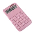 thumbnail image 2 of Calculadora inteligente Contador solar LCD digital eléctrico de 12 dígitos para la oficina de la escuela de negocios, rosa Jumpingount EL001410-01, 2 of 2