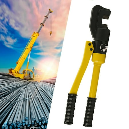 

WUZSTAR 8T 4-16mm Hydraulic Manual Cutter Hydraulic Rebar Cutter Steel Bolt Chain Cutting Tool