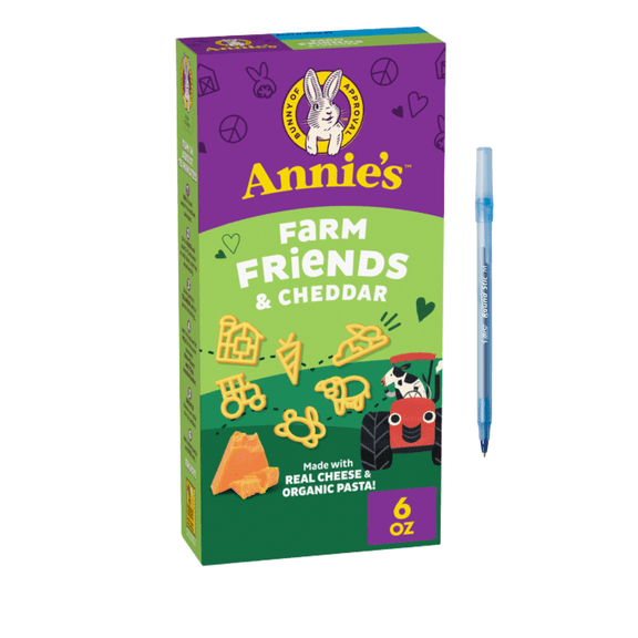Farm Friends Organic Pasta and Cheddar 6 oz