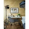 thumbnail image 6 of Marmont Hill World Map of Animals Framed Wall Art, 6 of 6