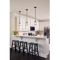 thumbnail image 2 of Ludlow 1-Light Earth Black Mini Pendant Light, 2 of 5