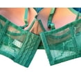 thumbnail image 3 of Iheyi 6 pcs Underwired Full Cup Eyelet Crochet Bustier Push up Longline Bra (34B), 3 of 6