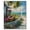 White Floater Frame, variant on Local Beach House Colorful Coastal Wall Art Canvas Wall Art by Art Remedy, Black Floater Frame, 17" x 21"