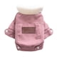 thumbnail image 1 of Pet Dog Clothes Warm Puppy Dog Coat Jacket with Fur Collar for Small Medium Dogs Cat Thicken Winter Chihuahua Yorkies Pet Outfit ShopWise Round, 1 of 8