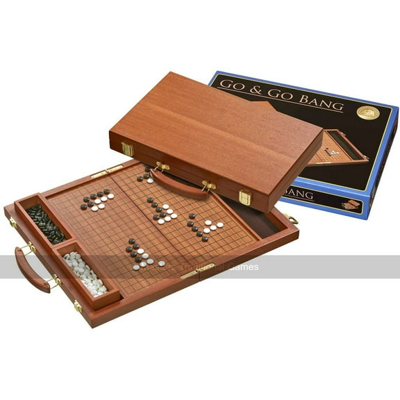 Philos Go set in Portable Wooden Case
