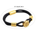 thumbnail image 5 of Retro Personality Titanium Steel Casting Jewelry Fashion Couple Double Braided Bracelet, 5 of 5