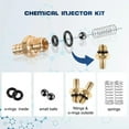 thumbnail image 5 of JIAHAOO Pressure Washer Soap Injector Replacement Parts for Stratton Homelite Ryobi Husky 13mm Wrench Fit, 5 of 11