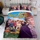 thumbnail image 4 of Willy Wonka Conjunto de sábanas temático, trío de piezas, cómodo y amigable con la piel, diseño único, regalo de decoración para el hogar para familiares, amigos y fans,135cm *200cm, 4 of 6