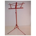 thumbnail image 1 of Stand de Musique Étudiant Pliant Léger&44; Rouge, 1 of 1