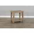 thumbnail image 6 of Sunny Designs 25" Modern Mindi Wood Chair Side Table in Weathered Brown, 6 of 9