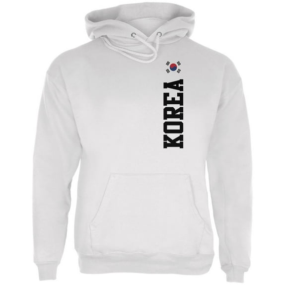 World Cup Korea Mens Hoodie White MD