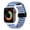 blue white, variant on LEIXIUER Nylon Braided Solo Loop Strap for Apple Watch Bands Ultra 49mm 44mm 45mm 40mm 41mm 42mm Women Men, Adjustable Elastic Sport Loop Magnetic Bands Wristbands for iWatch Series 8 7 SE 6 5 4 3 2 1