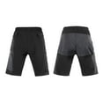 thumbnail image 4 of Carevas TOMSHOO Men 3D Padded Mountain Bike Cycling Shorts Breathable Loose-Fit Outdoor Sports MTB Cycling Running Shorts, 4 of 7