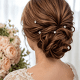 thumbnail image 6 of Kabuer Bridal Wedding Hair Pins Rhinestone Hair Clips Accessories for Women & Girls 50 Pcs, 6 of 6