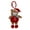Red Bear, variant on Magic Years 10 inch Christmas Santa Bear Activity Toy with Pull & Jiggle Feature and Rattle