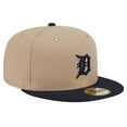 thumbnail image 3 of Men's New Era Khaki Detroit Tigers 59FIFTY Fitted Hat, 3 of 6